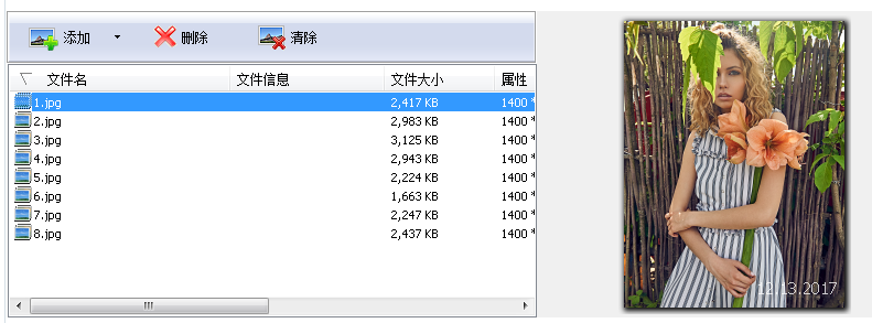 圖片批量加時間戳工具